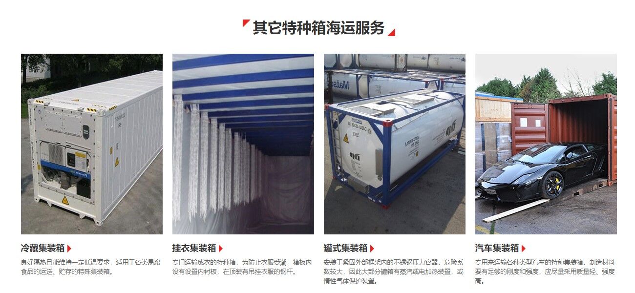 其他特種柜進口服務(wù) 其他特種柜進口服務(wù)